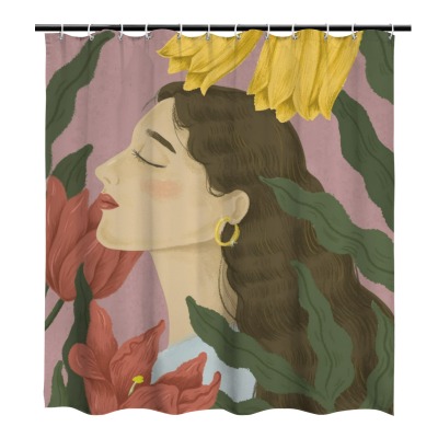 浴帘66x72inch (美国皇后工厂)(官方物流客户专用)